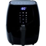 Allians Siyah Airfryer Fritöz, Sağlıklı ve Hızlı Yemek Pişirme Cihazı - Ahşap