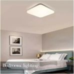 Allians Tavan Sıfır Kare LED Panel Spot Aplik Armatür 6500K Beyaz Renk - Seçenek 1 - Ahşap - Beyaz