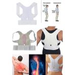 Allians Unisex Bel Kemeri Spor Korse, Manyetik Duruş ve Omuz Destekli - Seçenek 1