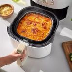 Allians Xxl 7.3 Lt Geniş Kapasiteli Airfryer, Premium Inci Beyazı, Akıllı ve Hızlı Hava Teknolojisi - Ahşap - Beyaz