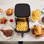 Allians Xxxl 8 Litre Airfryer, 10 Fonksiyon, Geniş Hazne, Aile Boyu Pişirme - Ahşap