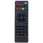 ALLIMITY MXQ PRO 4K Akıllı Android TV Kutusu Medya Oynatıcı MXQMXQ 4KMXQ Pro M8 M8C M8N M8S M9C M10 T95MT95N T95X MX9 TX3mini T9 X96 X96s X96mini T95 V88 H96 H96 Pro için Yedek Öğrenme Uzaktan Kumanda Takımı +