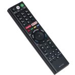 ALLIMITY Sony Bravia TV KD-43XF8505 KD-49XE8004 KD-55XE8096 KD-55XF8588 KD-75XF9005 FW-43XE8001 KD-43XF8577 KD-43XF8577 KD-için RMF-TX310E uzaktan kumanda yedeği 49XE8 099 KD-49XF8588
