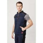 Allium Yazlık Iş ve Outdoor Yelek - Hafif, Dayanıklı, Nefes Alabilir, Fonksiyonel Cepli - Lacivert - 2XL
