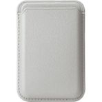 Allmi Apple iPhone 12 / 13 / 14 / 15 / 16 / 17 Pro Max Serisi ile Uyumlu Deri Cüzdan Magsafe - Gri