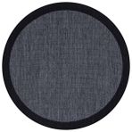 Allmode Jüt Sisal Yuvarlak Kilim Yıkanabilir Kilim 9714 YUVARLAK