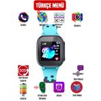 Allspin Akıllı Çocuk Saati Konum Takipli Sim Kart Girişli Akıllı Saat Btk Kayıtlı