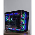 alltech Anime Karakterli 7 Argb Fanlı 360MM Sıvı Soğutmalı 750W 80+ Powerlı Siyah Akvaryum Kasa - 750 W