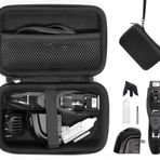 Alltravel Panasonic Kablosuz Erkek Sakal Düzeltici ER-GB42-K için kılıf, Düzeltici düzenleme seyahat çantası, Panasonic Islak ve Kuru Kablosuz Elektrikli Sakal ve Saç Kesme Makinesi, Hibrit Islak Kuru Tıraş Makinesi için