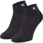 Allunique Siyah Coolmax Performans ve Spor Çorabı Hızlı Kuruyan Termal Yarım Havlu Taban - 39 - 42