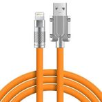 ALLY 180° Dönebilen USB To iPhone Lightning 6A Hızlı Şarj Kablosu 1 Metre-(5775)