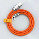 ALLY 180° Dönebilen USB To Type-C 120W Hızlı Şarj Kablosu 1 Metre-(5775)