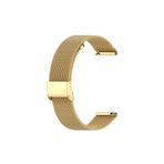 Ally 22MM Gear S3 Watch 4 -GT2 GT2E 46MM Kayış Kordon Milano Metal Klasik Kopça GOLD