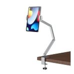 ALLY 360° Dönebilen Katlanır Masaüstü Tablet Ve Telefon Tutucu-(5775) - ETC6716-6534 (Gümüş)