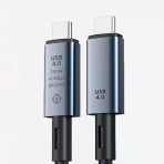 ALLY 40Gbps 240W Type-C 8K Görüntü ve Hızlı Data Şarj Kablosu-(5775)