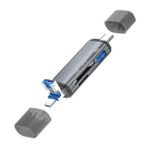 ALLY ADS-307 3 IN 1 USB + Micro USB + Type-c OTG Kart Okuyucu