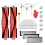 Ally AL-33248 18 Parça Mi Robot S50 S51 S52 S55 S5 Max S6 Xiaomi Robot Süpürge Aksesuar Set