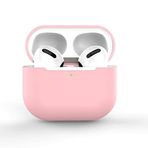Ally Apple Airpods 3 İçin Ultra İnce Koruma Silikon Kulaklık Kılıfı Pembe