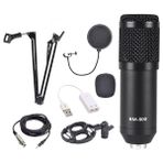 Ally BM800 Stüdyo Kayıt Youtuber Mikrofonu Seti + Stand + Pop Fil