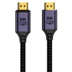 ALLY HDMI to HDMI 8K HD 2.1UHD Mıknatıs Başlıklı Kablo 2 Metre-(5775)