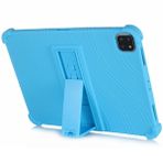Ally İpad Air 4 10.9 İnç Standlı Silikon Kılıf Açık Mavi