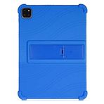 Ally İpad Air 4 10.9 İnç Standlı Silikon Kılıf Mavi