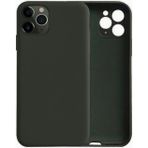 Ally İphone 11 Pro Max Kamera Korumalı Lansman Kılıf İçi Kadife Silikon Kılıf-(5775)