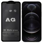Ally Iphone 12 -12 6.1Inç Full Glue Matte Tempered Cam Ekran Koruyucu-(5775)