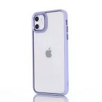 Ally Iphone 12 - 12 6.1Inç Kılıf Parlak Renkli Çerçeveli Lüx Tpu Silikon Kılıf-(5775)