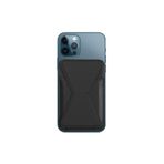 Ally Iphone 12-17 seri arası Uyumlu Standlı Deri Cüzdan Magsafe Kartlık Cüzdan Kılıf Siyah