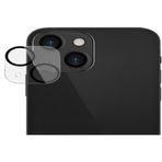 Ally iPhone 13-13 Mini 3D Full Tempered Glass Şeffaf Cam Kamera Koruyucu