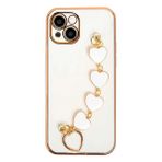Ally Iphone 13 Mini 5.4ınç Kılıf Kalp Bileklik Tutuculu Lüx Silikon Askılı KILIF-(5775) - Seçenek