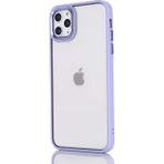 Ally İphone 13 Pro 6.1İnç Kılıf Parlak Renkli Çerçeveli Ultra Lüx Tpu Silikon Kılıf-(5775)