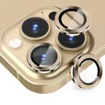 Ally Iphone 14 Pro-14 3D Metal Çerçeveli Kamera Lens Koruyucu-(5775)