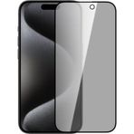 ALLY İPhone 15 3D Full Privacy Gizlilik Cam Ekran Koruyucu Anti-Spy-(5775)