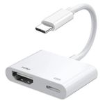 ALLY İPhone 15 Type-c to Type-c + HDMI Çevirici Kablo Dijital AV Adaptörü-(5775)