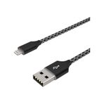 Ally iPhone 7-8-8 XS XR.11 3.0A 1 mm Mavi Hızlı Halat Usb Şarj Kablosu