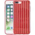 Ally İphone 8 Plus 7Plus Trunk Lines İnce Soft Silikon Kılıf-(5775)