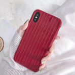 Ally İphone Xs 6.5 İnch Trunk Lines Ince Silikon Kılıf-(5775)