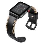 Ally iWatch 4-5 44 mm 1-2-3 42 mm Deri El Yapımı Kordon Kayış
