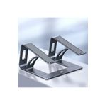 Ally MC LS653 Gri Premium Ergonomik Alüminyum Laptop Standı