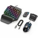 Ally Mix Elite Plus - Pubg Denetleyicisi İçin Gamepad Mobil Oyun Klavye Mouse Dönüştürücü Bluetooth Android Oyun Adaptör