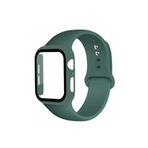 Ally Mobile Ally Apple Watch 4-5-6 44mm Silikon Kordon Kayış Ve Ekran Koruyucu Kılıf Yeşil