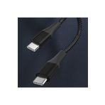 Ally Mobile Ally Pd 100w 5a Hızlı Şarj Usb Type-c Kablo 1metre Kevlar Kablo Siyah