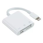 Ally Nk-101Y 3 İn 1 İphone Lightning To Sd-Tf Çevirici Adaptör-(5775)