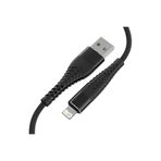 Ally QC3.0 USB To İPhone Lightning Hızlı Şarj Kablosu SİYAH