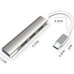 Ally S-803 4in1 Type-C To 4x Usb3.0 Hub Çoğaltıcı Çevirici Dönüştürücü ADAPTÖR-1852 - Belirtilmemiş