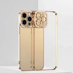 Ally Series Iphone 12 Kılıf Renkli Kenar Lazer Çerçeveli Silikon Kılıf-(5775)