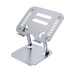 Ally T602 Gümüş Ayarlanabilir Katlanır Isı Havalandırmalı Alüminyum Laptop Standı