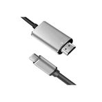 Ally Type-C To Hdmi 4K 60Hz Çevirici Görüntü Kablosu 1.8m - Hdtv Projektör - Siyah